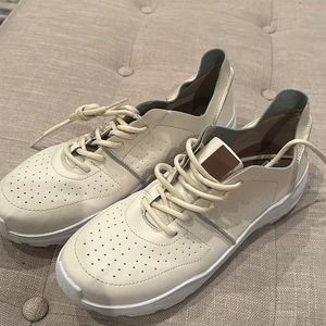 Mundo Terra Leather Crème Sneakers‎